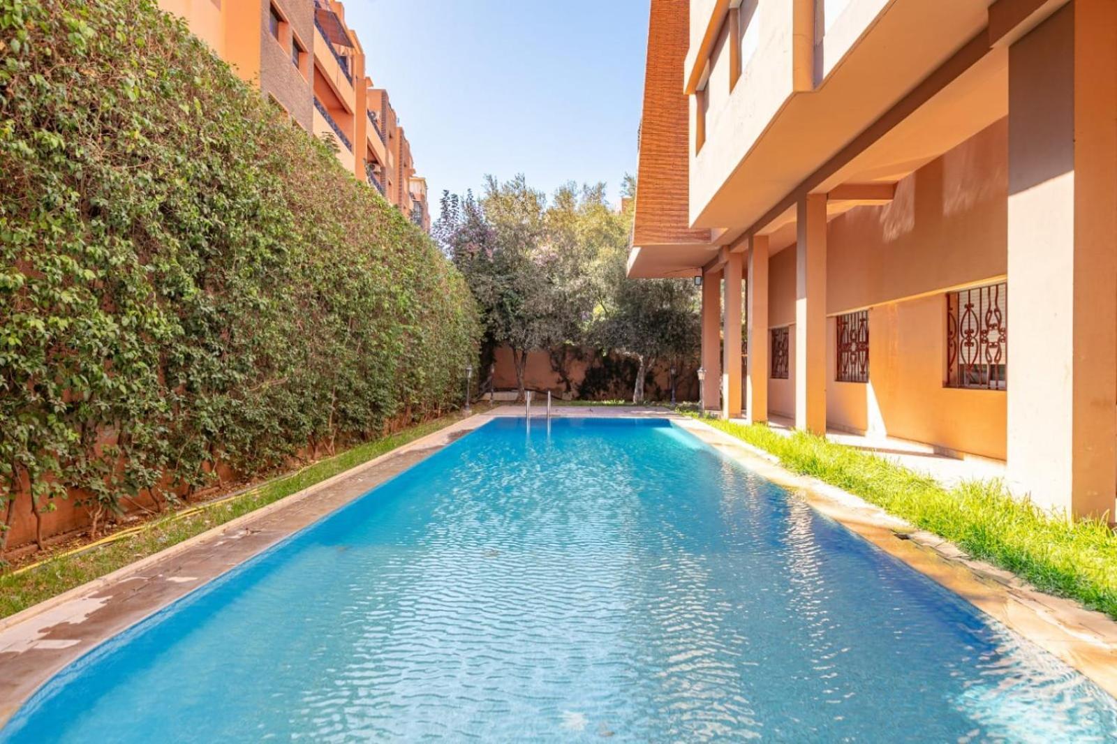 Central Cosy Appartement Avec Piscine Marakéš Exteriér fotografie